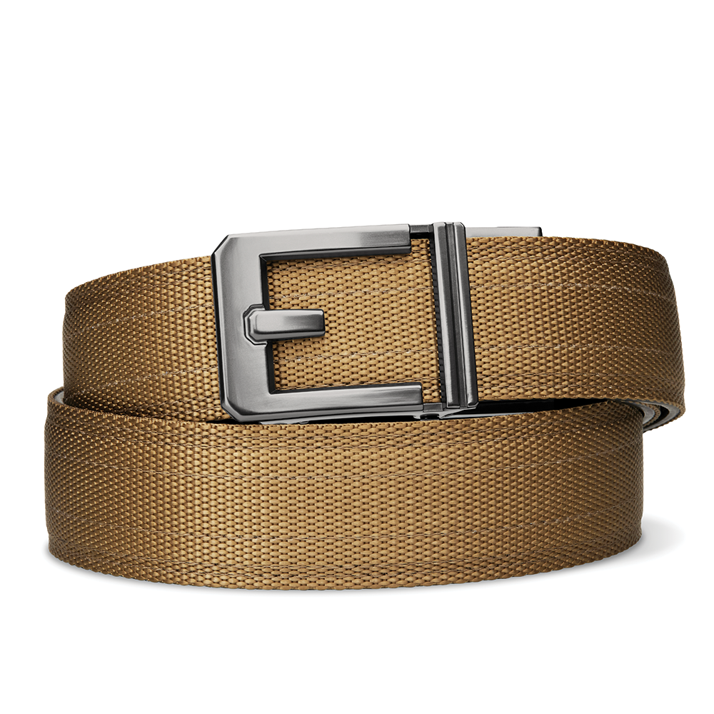 Unknown Kore Essentials 1.5 Inch Nylon EDC Gun Belt and Buckle - Coyote, X3 (Color: Coyote, Buckle: X3)