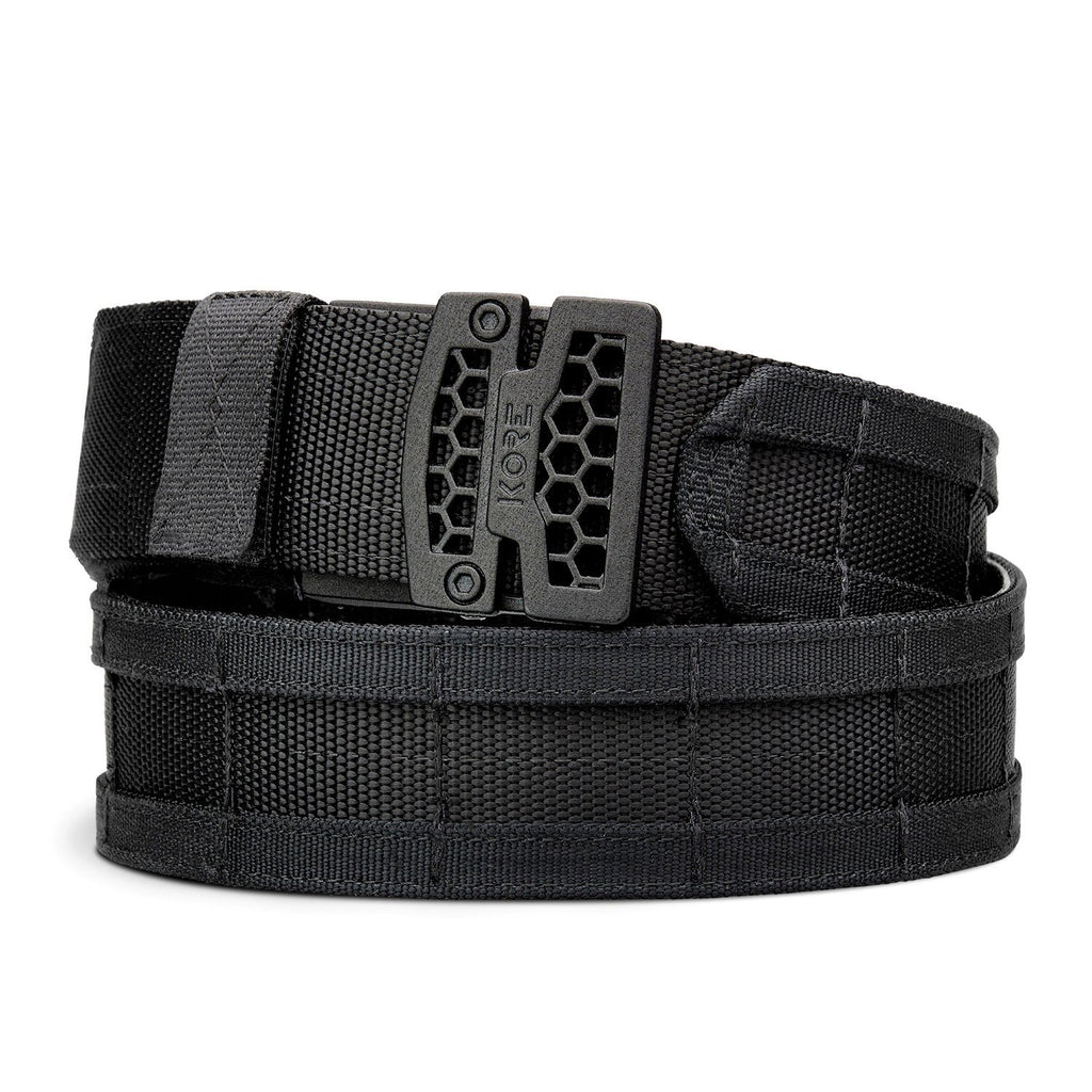 Unknown Kore Essentials 1.75 Inch Battle Belt with Inner Belt and Buckle (Color: Coyote, Buckle: B2, Inner Belt: Non-Padded)