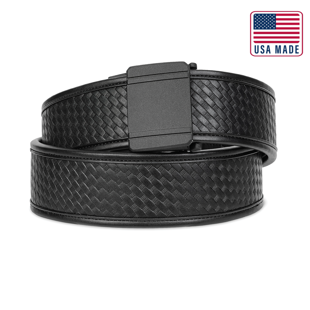 Unknown Kore Essentials 2.25 Inch Duty Belt with Inner Belt and Buckle (Style: Basketweave, Buckle: D1, Inner Belt: Non-Padded)