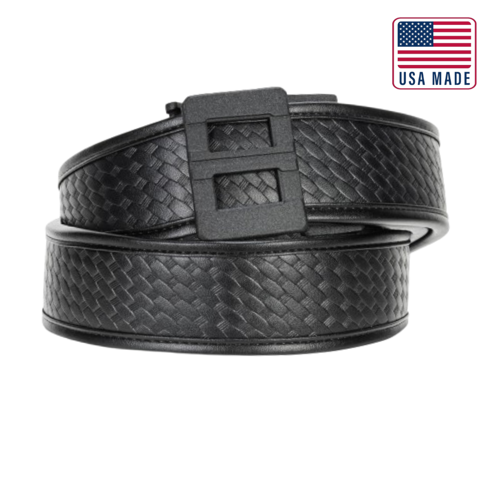 Unknown Kore Essentials 2.25 Inch Duty Belt with Inner Belt and Buckle (Style: Basketweave, Buckle: D2, Inner Belt: Padded)