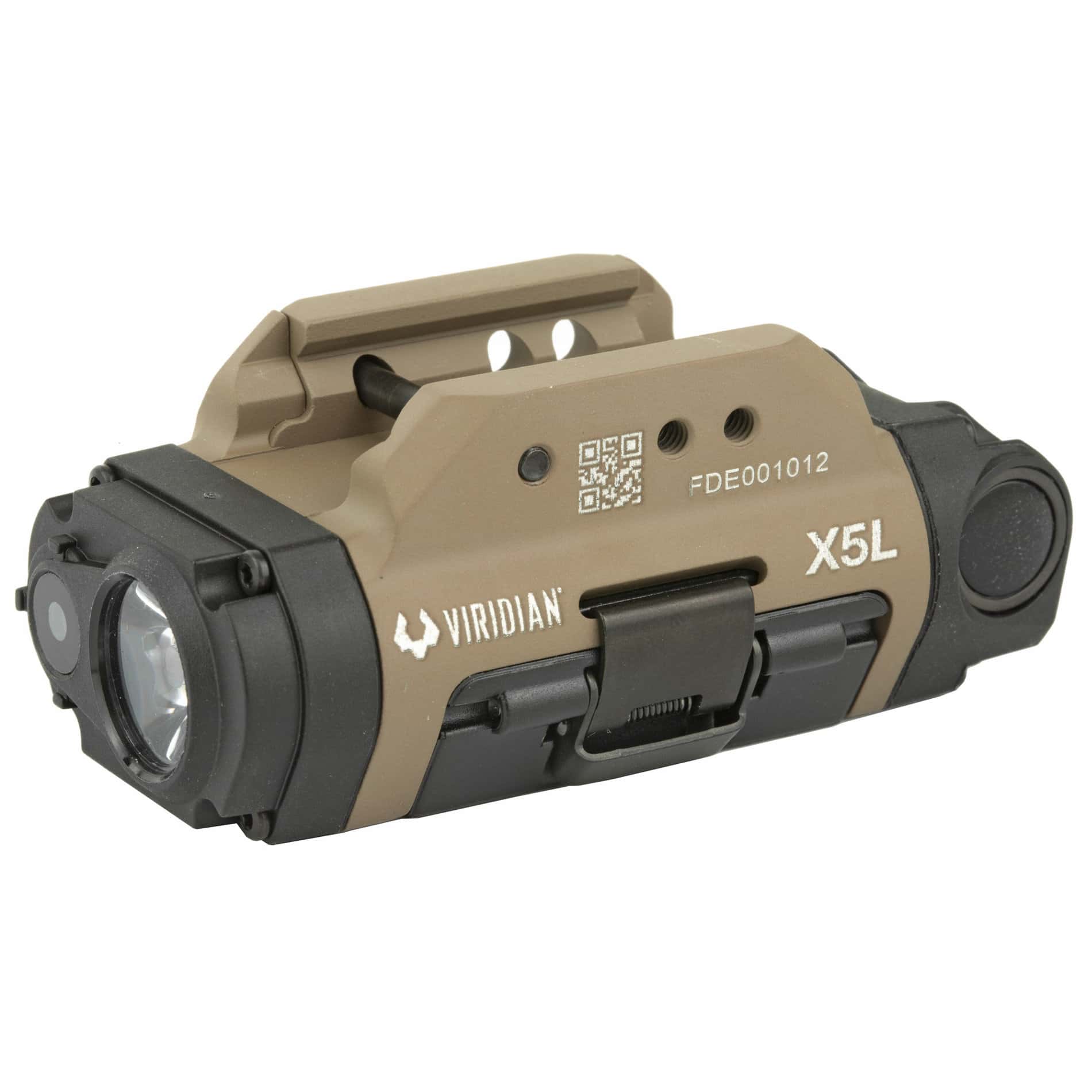 Unknown Viridian X5L Gen 3 w/ Light & Green Laser - Rail Mount - 500 Lumens - 2 Colors Available - Flat Dark Earth (Color: Flat Dark Earth)