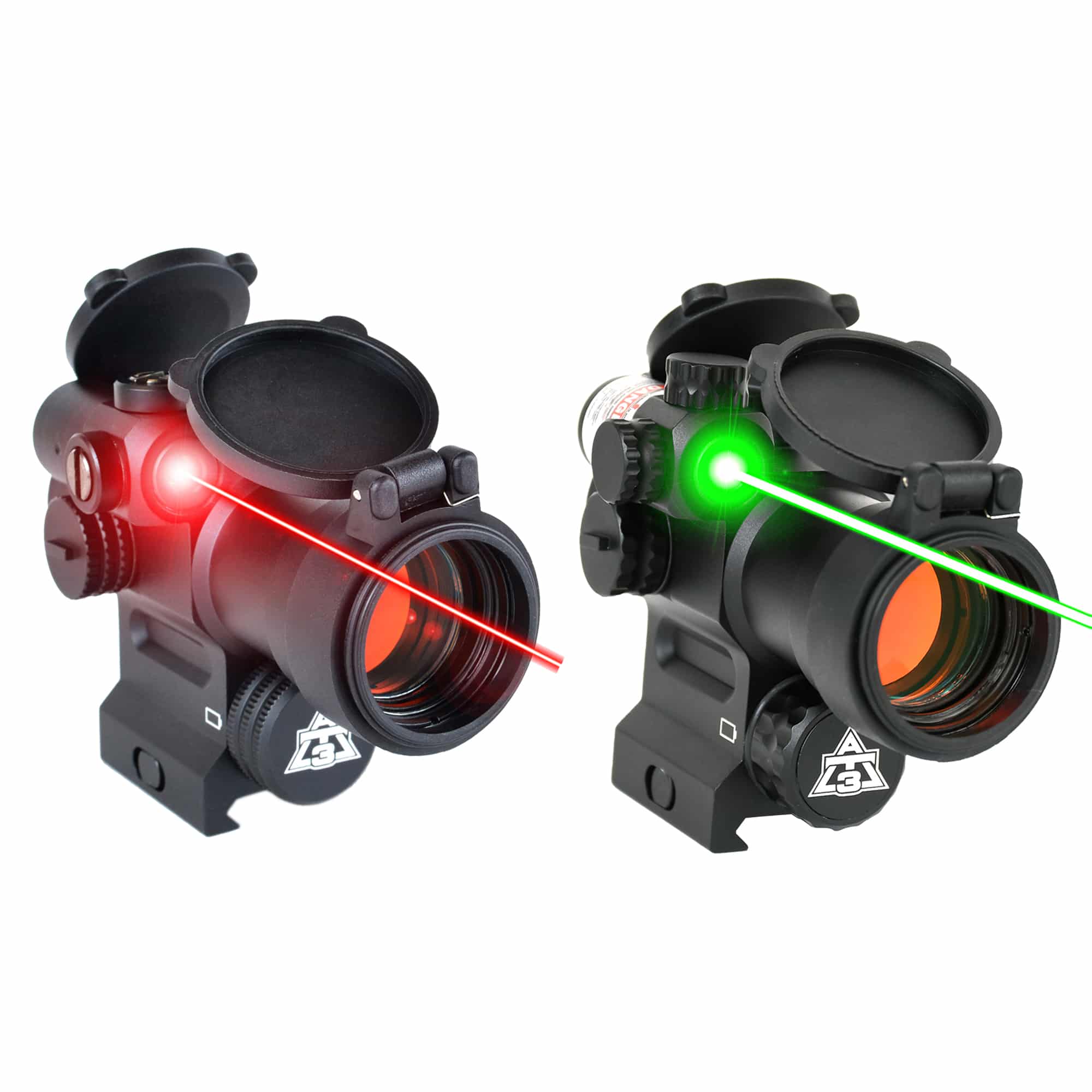 Red Green Dot Reflex Sight With Laser Combo - Holographic Scope For Shotgun/Picatinny