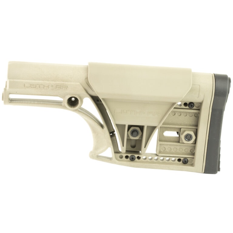 Luth-AR MBA-1 Fixed AR-15 Rifle Stock for A2 Buffer Tubes - AT3 Tactical