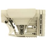Open Box Return - Black - Luth-AR MBA-3 Modular Stock for Mil-Spec or Commercial AR-15 Buffer Tubes