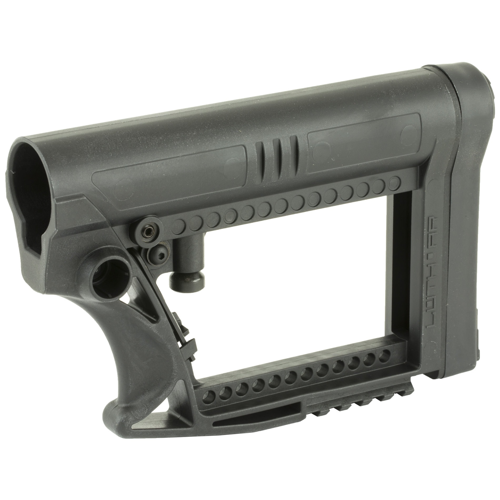 Luth-AR MBA-4 Stock for Mil-Spec or Commercial AR-15 Buffer Tubes – No Cheek Riser