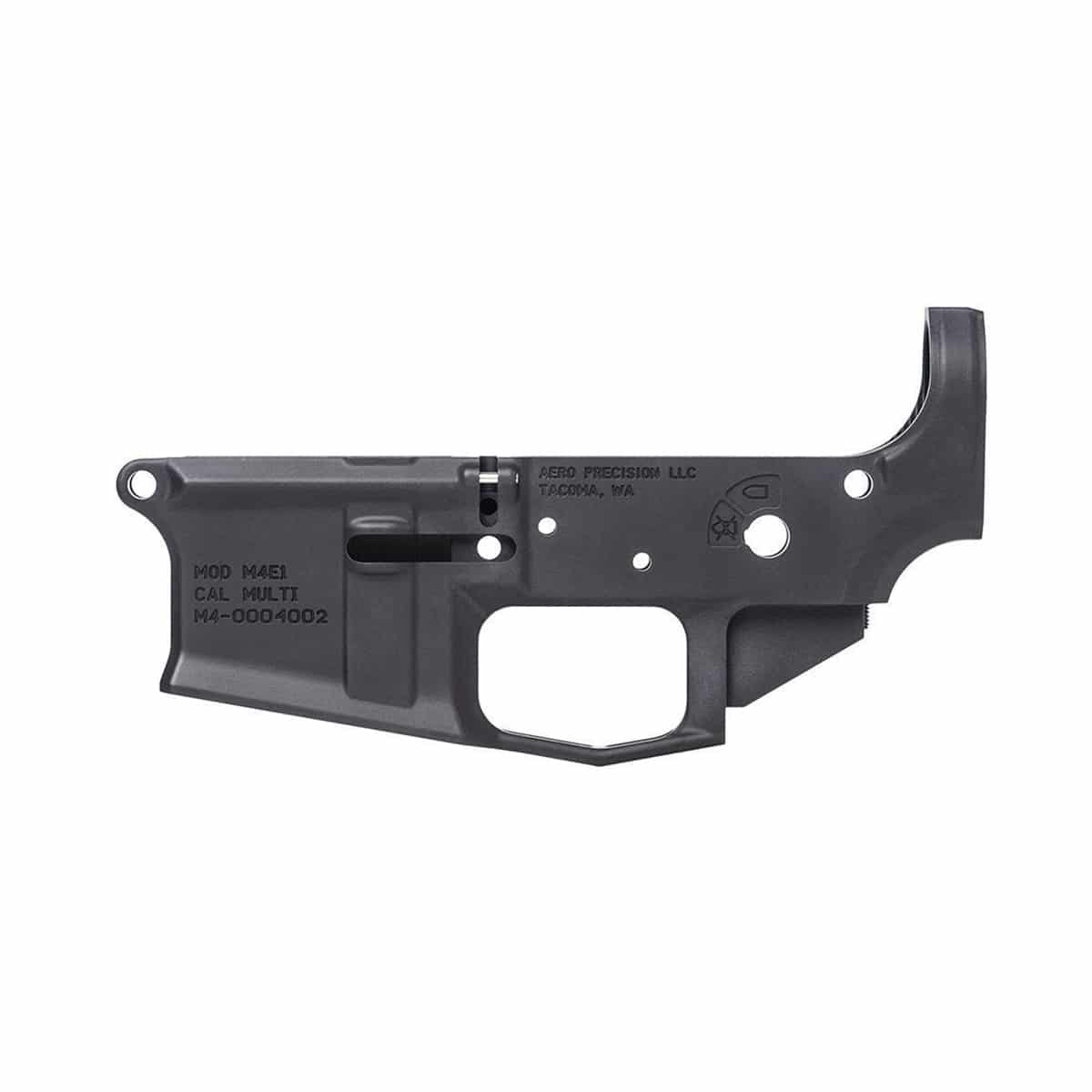 Unknown Aero Precision M4E1 AR-15 Lower Receiver - Black (Color: Black)