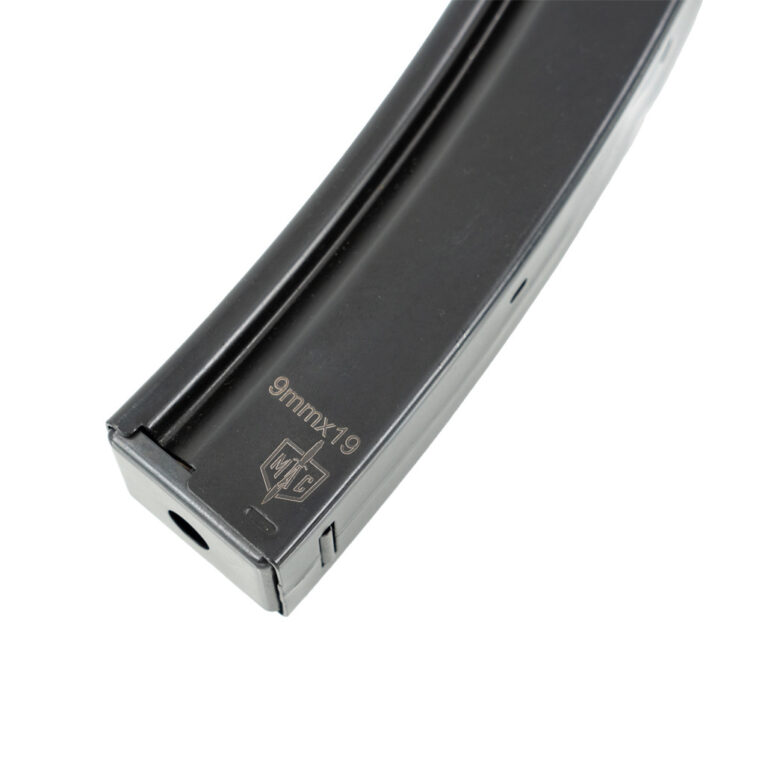 Military Arms Corporation Steel 30 Round MP5 9mm Magazine - Fits MAC 5/5K & HK MP5/MP5K