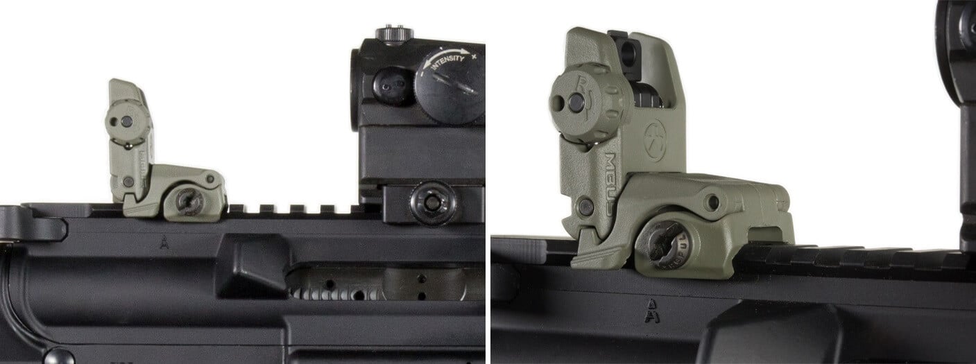 Magpul MBUS Rear AR 15 Back-Up Sight Gen 2 - MAG248
