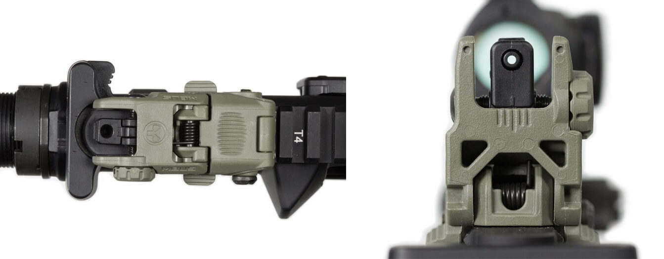 Magpul MBUS Rear AR 15 Back-Up Sight Gen 2 - MAG248