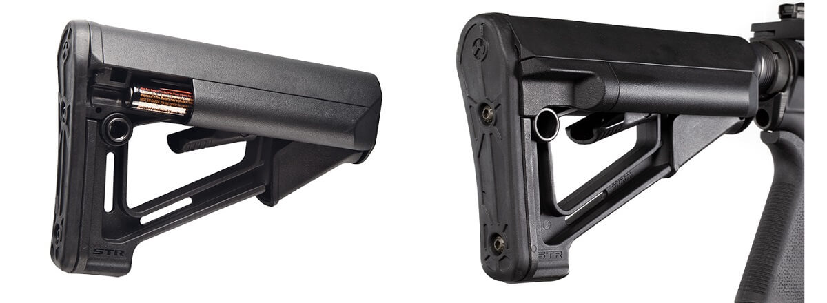Magpul STR Carbine Stock - Mil Spec AR-15 - MAG470