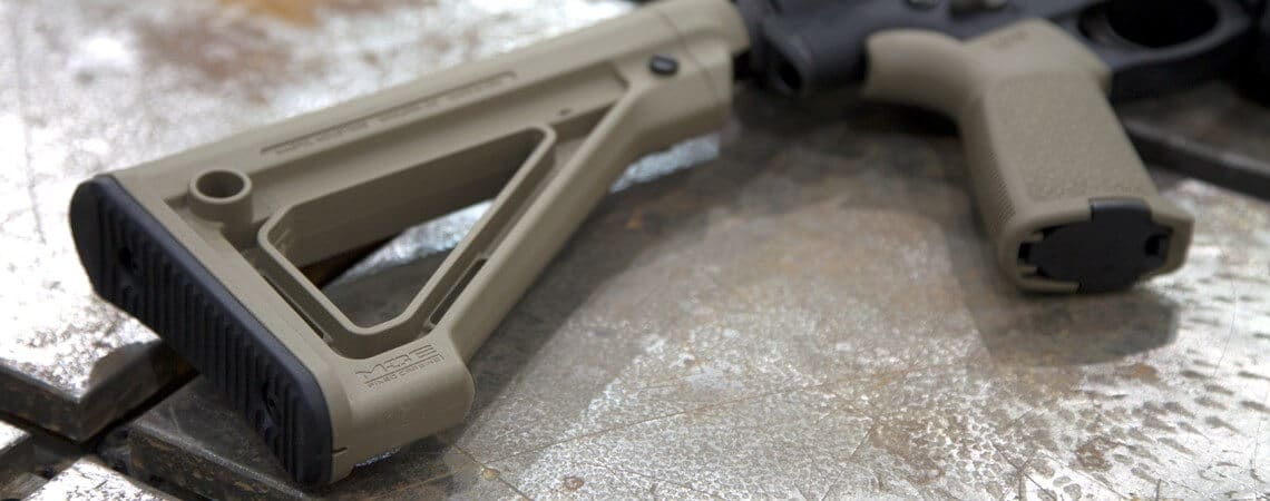 Magpul MOE Fixed Stock - Mil Spec AR-15 - MAG480