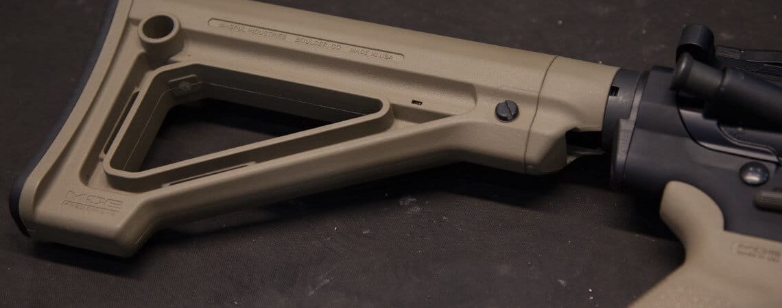 Magpul MOE Fixed Stock - Mil Spec AR-15 - MAG480