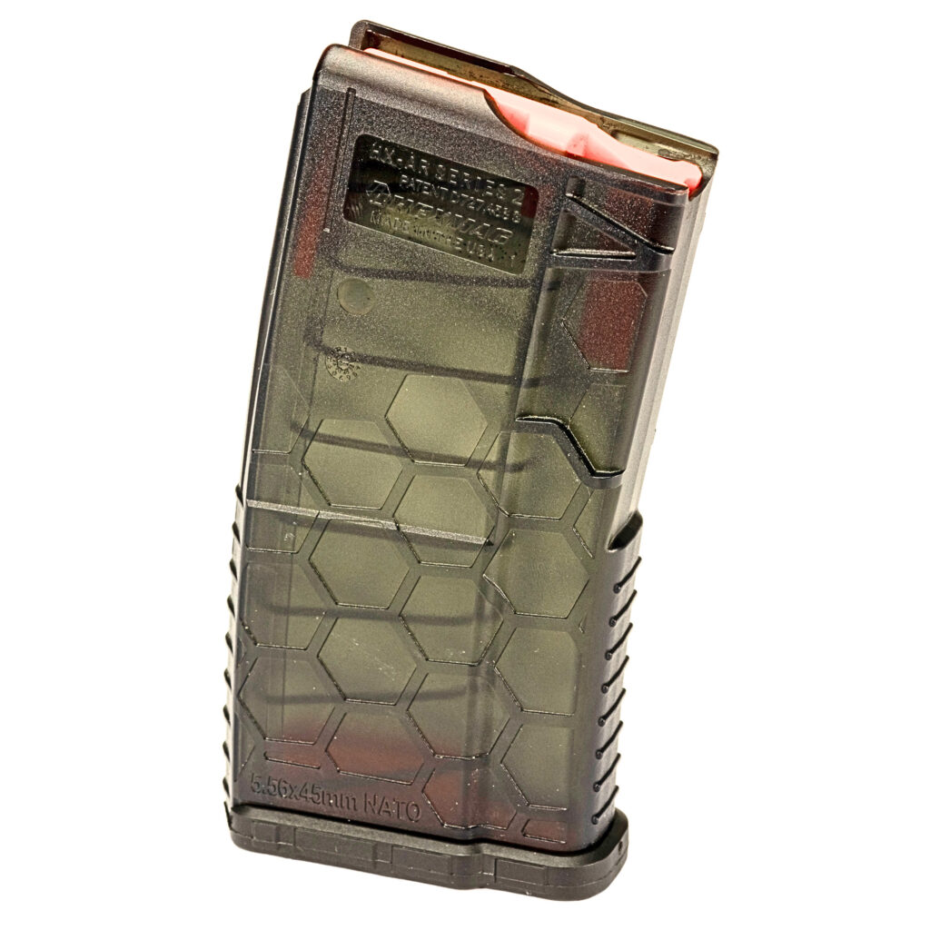 Hexmag Series 2 Shorty .223/5.56 NATO AR-15 Magazine - 10 Round - Translucent Smoke