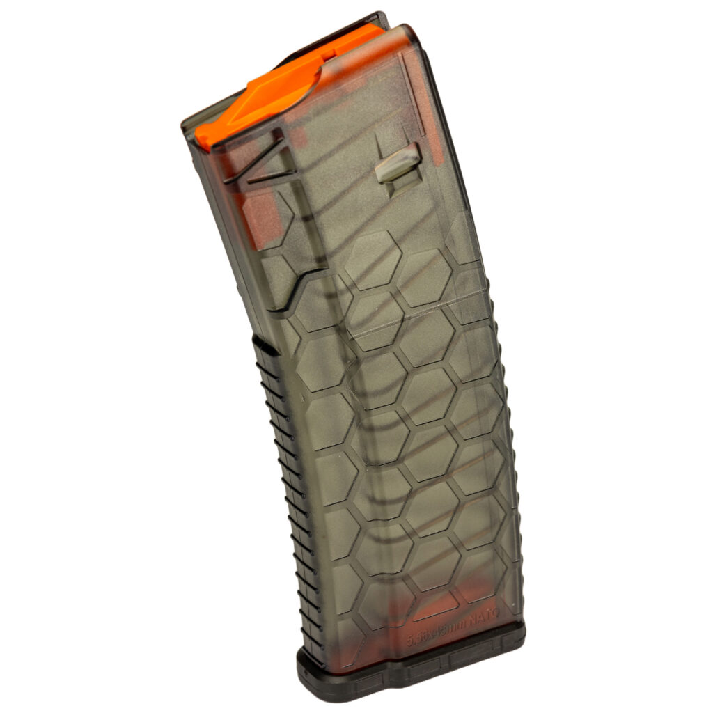 Hexmag Series 2 .223/5.56 NATO AR-15 Magazine - 30 Round - Translucent Smoke