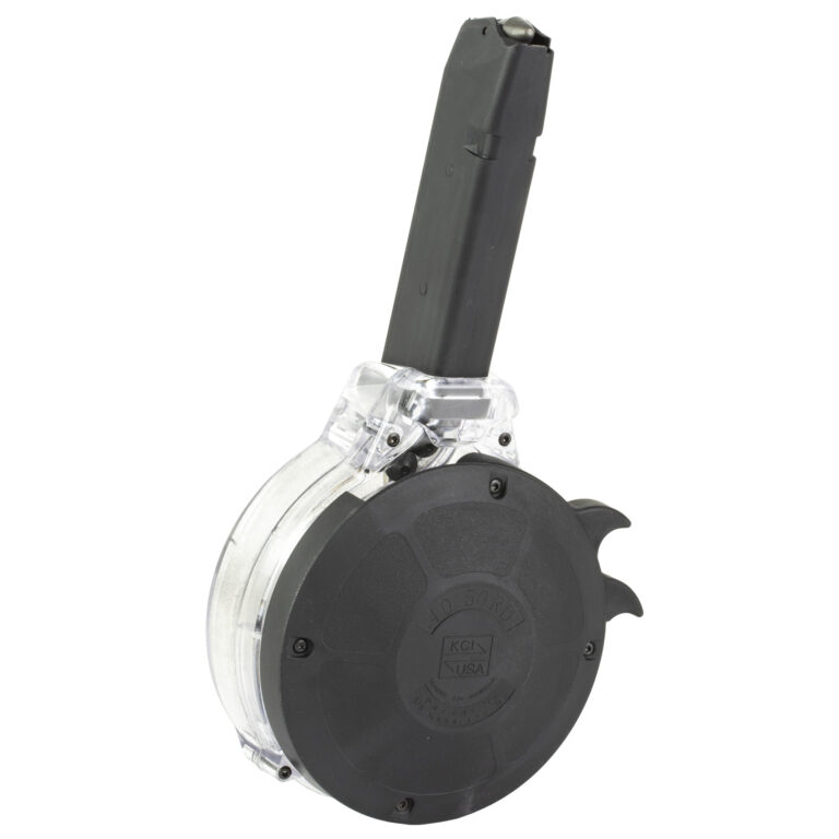 KCI USA 50 Round Drum Magazine for Glock 22/23/24/27/35 - 40 S&W