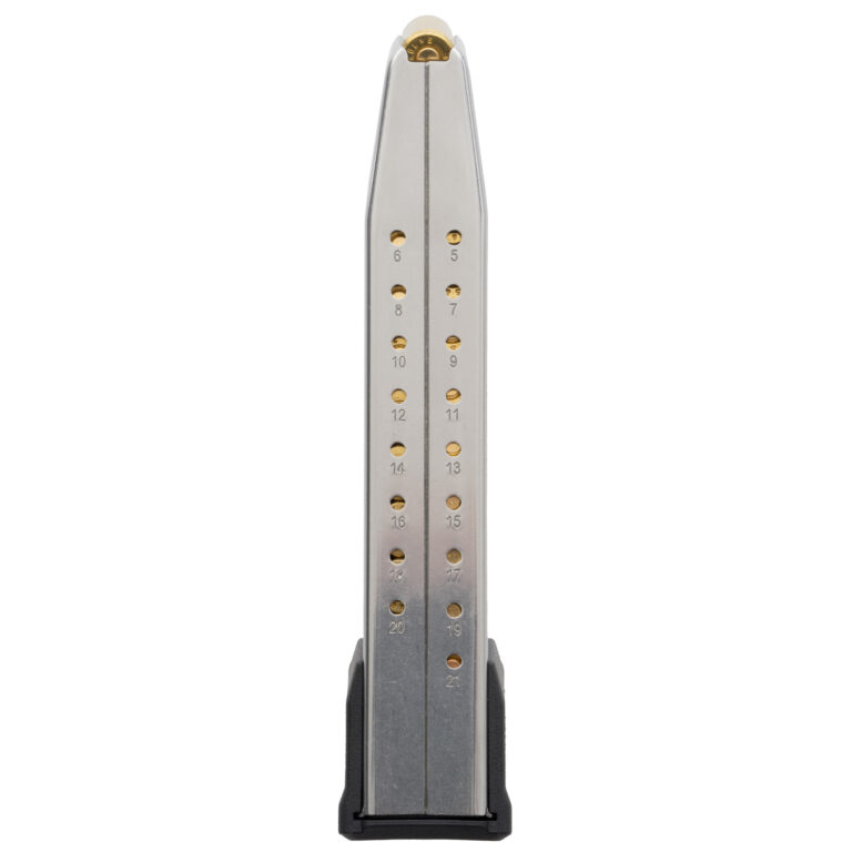 Magpul AMAG Magazine - Sig P320 - 9mm - 21 Rounds - Stainless Steel