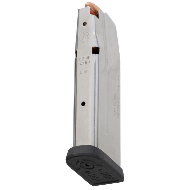 Magpul AMAG Magazine - Sig P365 - 9mm - 17 Rounds - Stainless Steel - Includes Grip Extensions