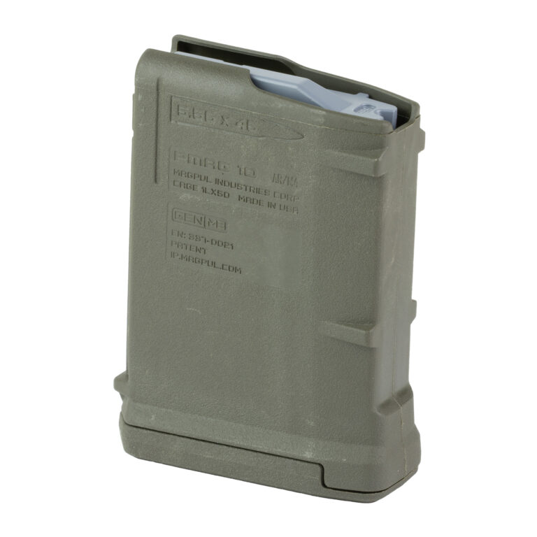 Magpul PMAG M3 10 Round AR 15 Magazine .223 / 5.56 NATO - OD Green