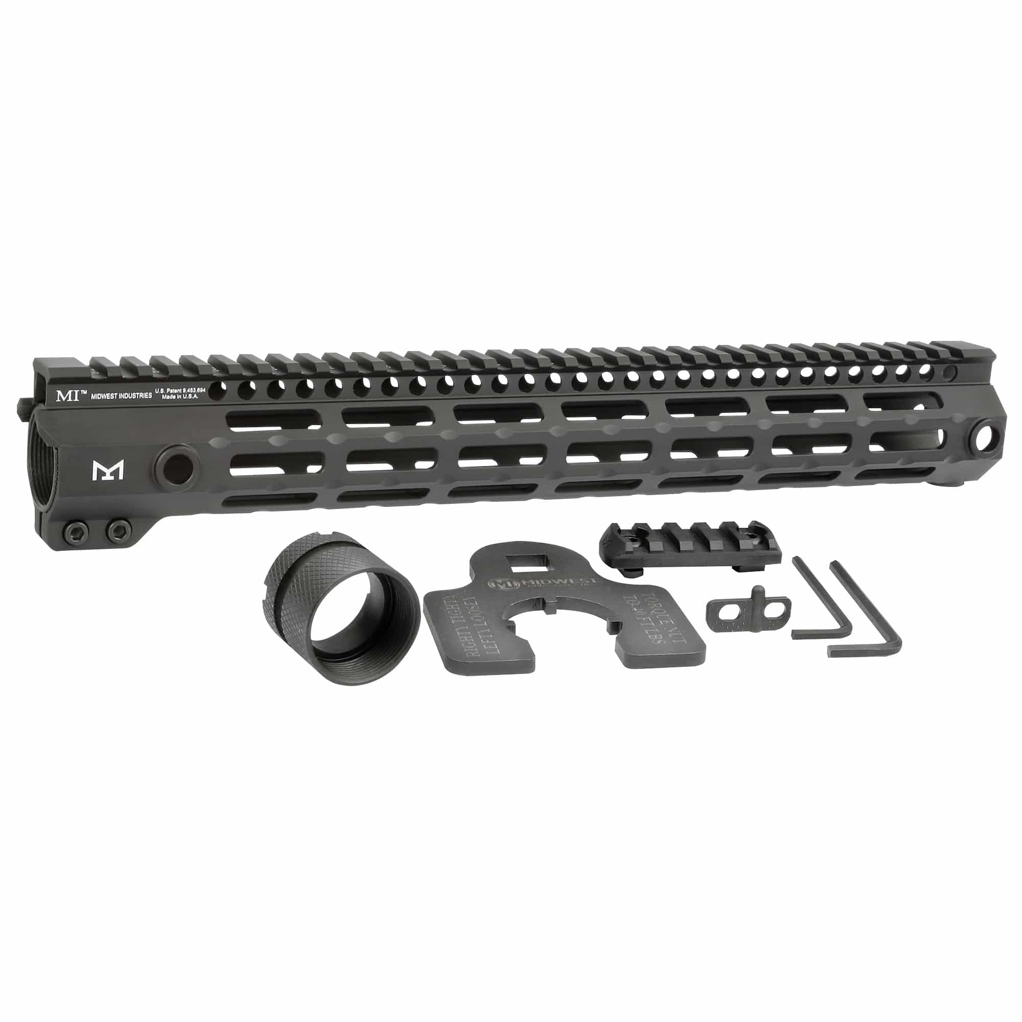 Unknown MI G4M Gen 4 M-Series Free Float AR-15 Handguard - M-LOK - 5 Lengths Available - 14 Inch (Length: 14 Inch)