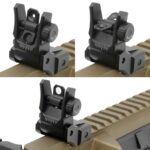 UTG Super Slim Low Profile Flip-up AR-15 Rear Sight