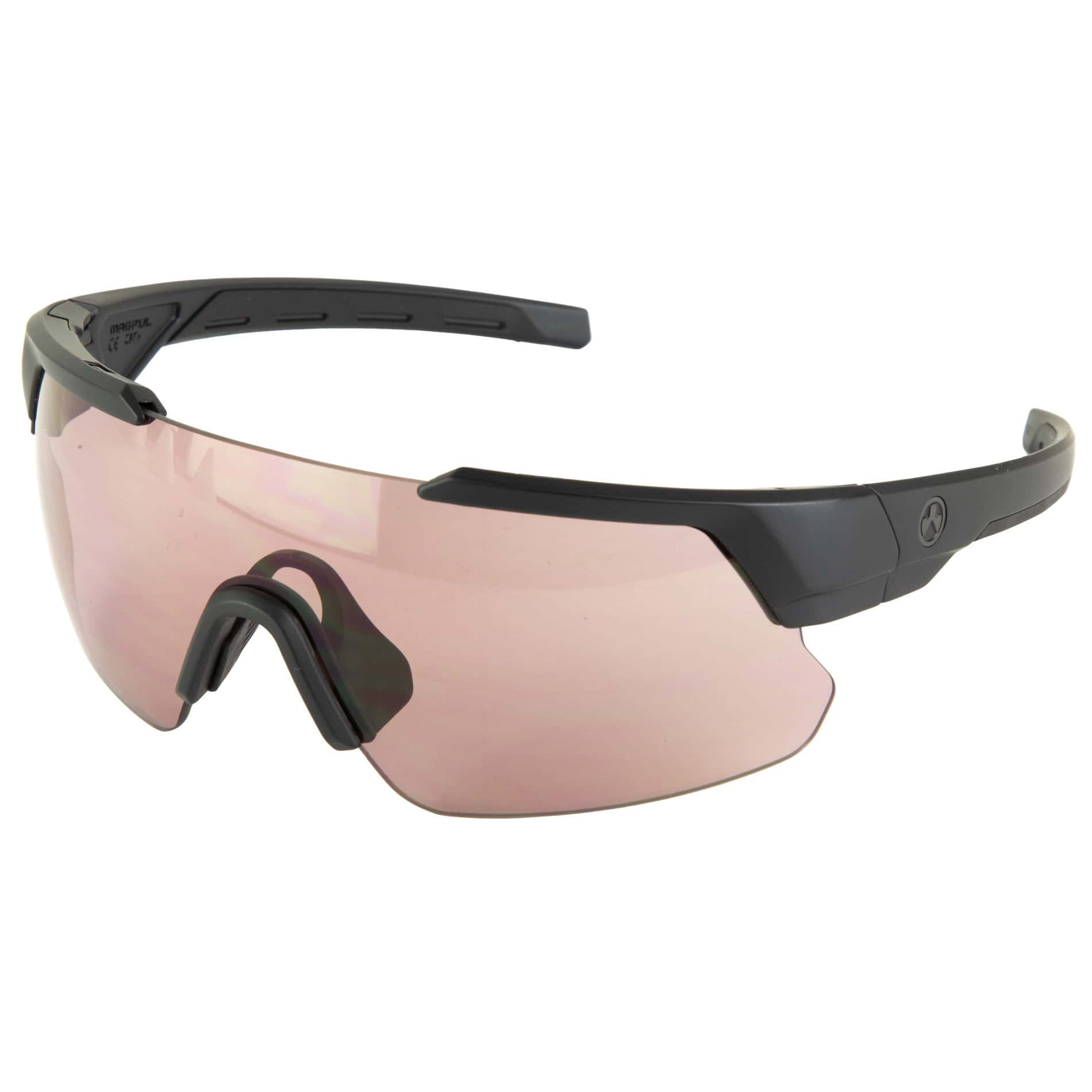 Unknown Magpul Defiant Shooting Glasses - Black/Rose (Color: Black/Rose)