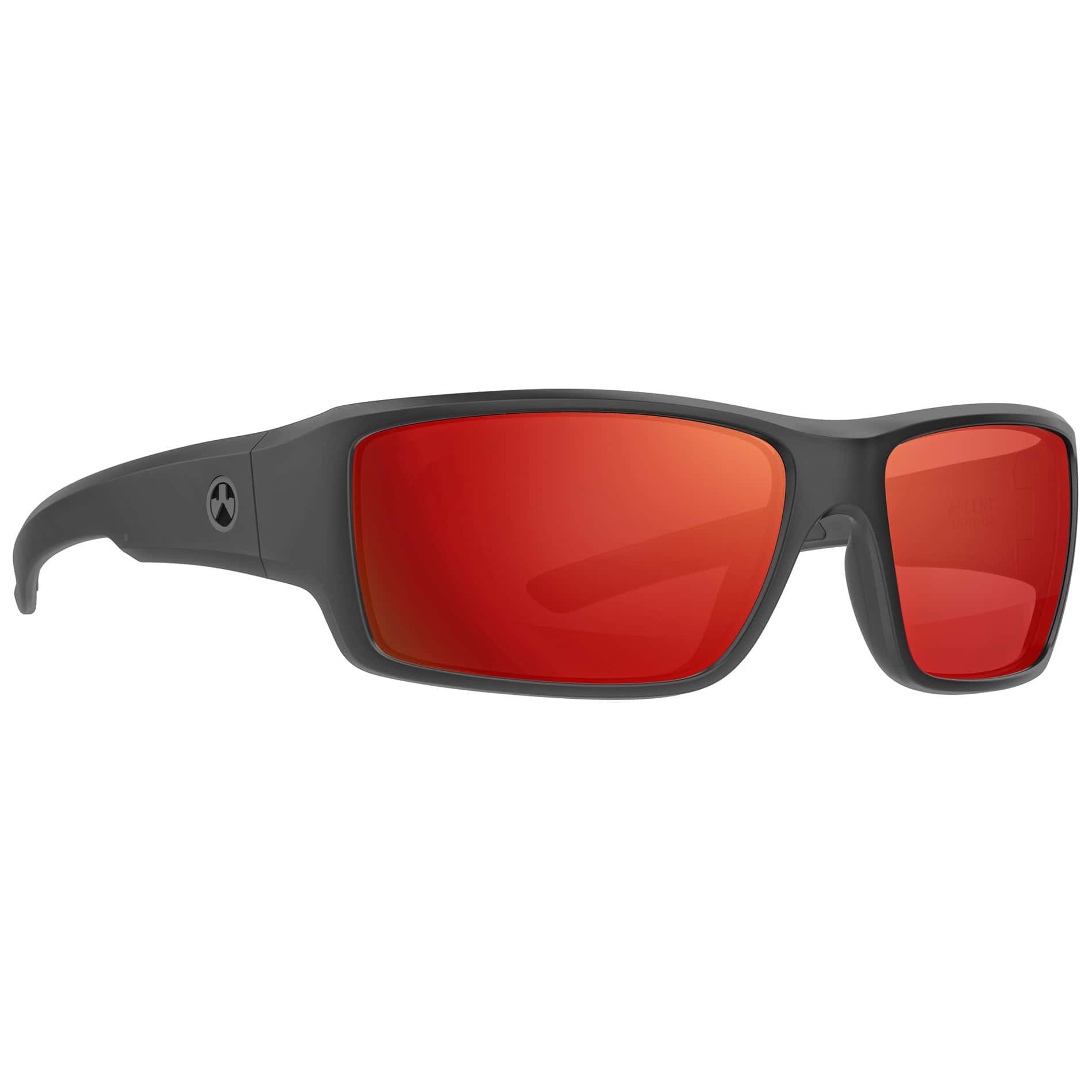 Unknown Magpul Ascent Sunglasses - Polarized Black/Red (Color: Polarized Black/Red)