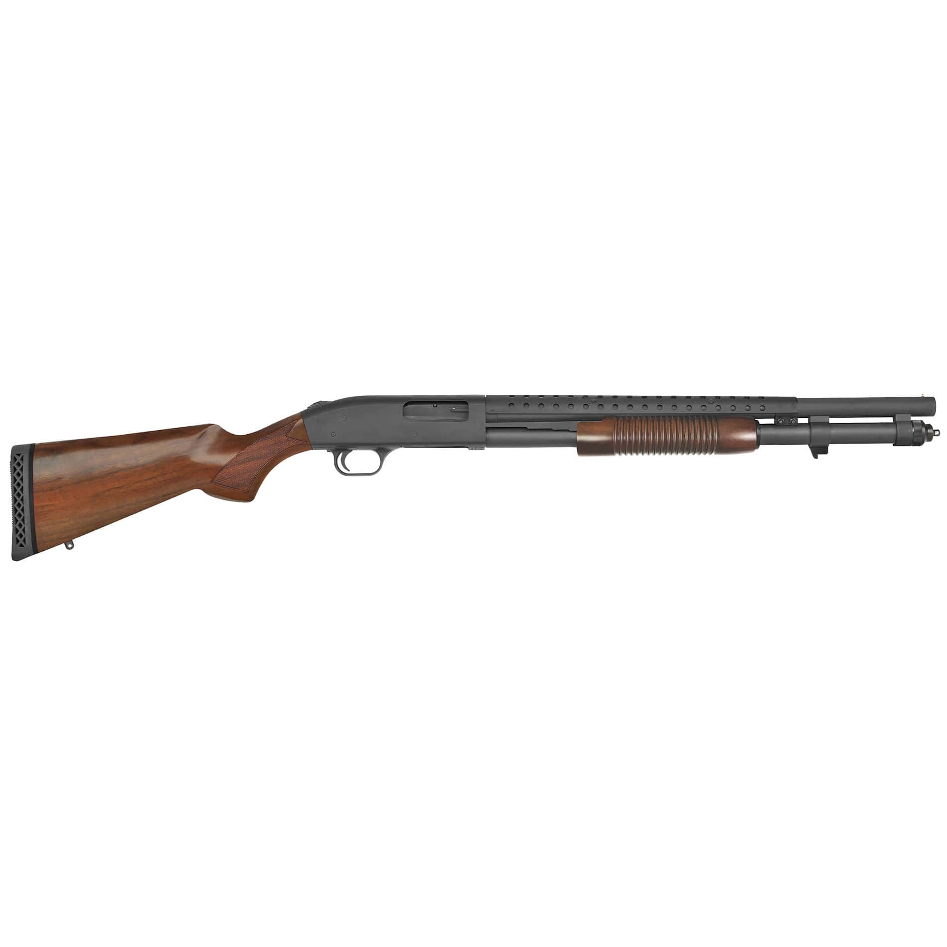 Vintage Style Ash Wood Stock & Forend Set For Mossberg 590 Shockwave 12 Gauge