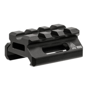 UTG .5 Inch Super Slim Riser Mount - 3 Picatinny Slots