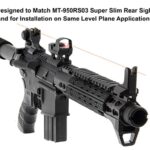 Designed to work with UTG Fixed Rear Sight