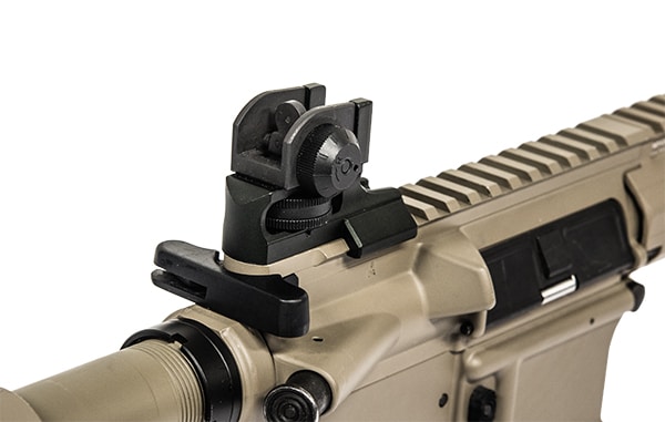 Mounts flush to the rear of your upper receiver