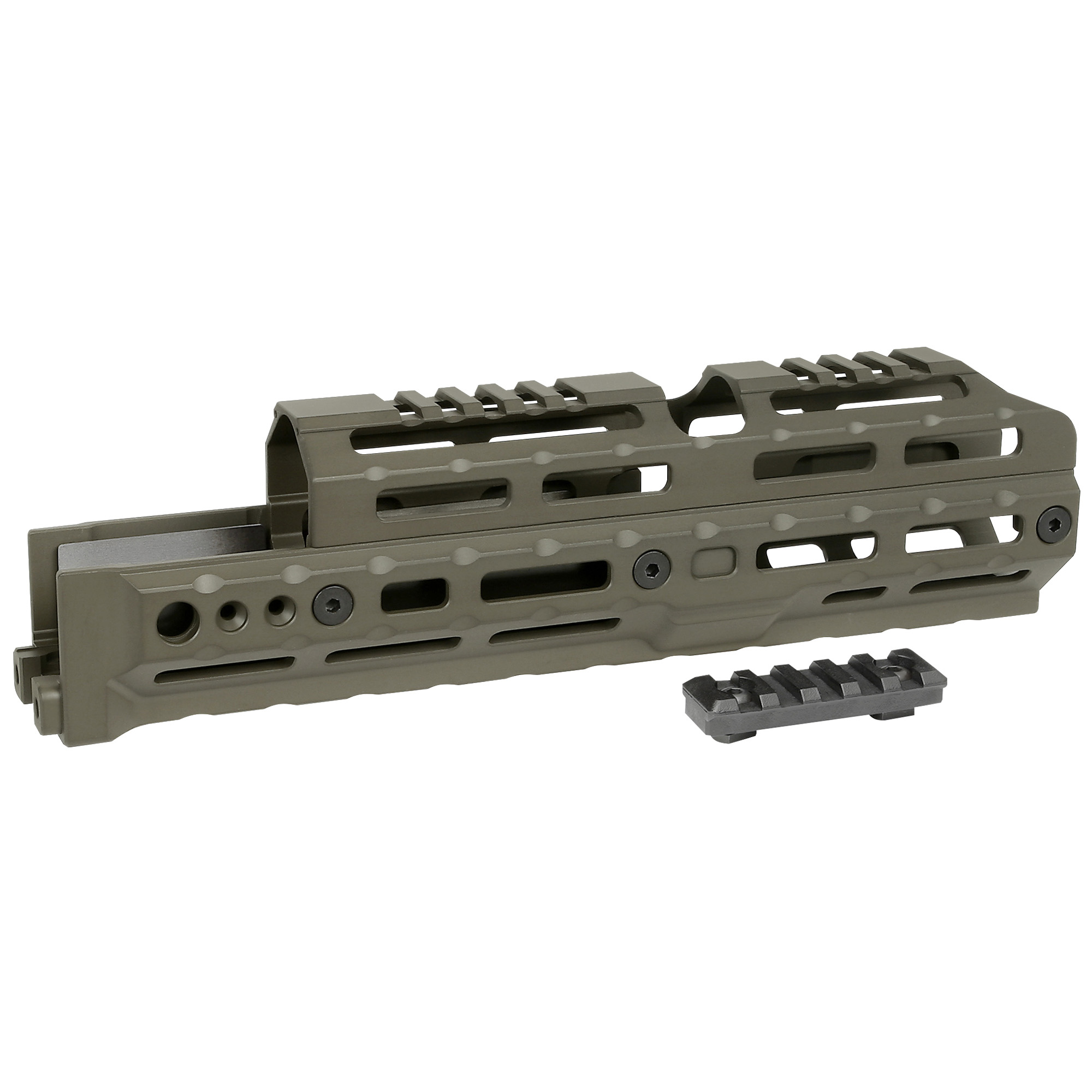 Unknown Midwest Industries 10" Alpha M-LOK Handguard for AK Rifles - OD Green (Color: OD Green)