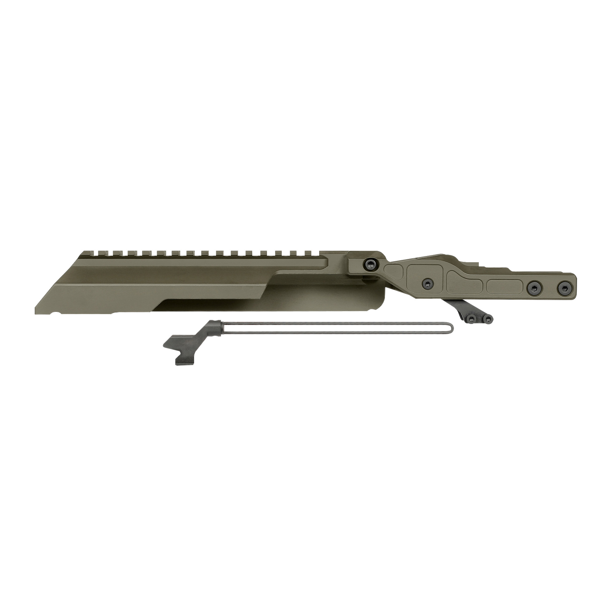 Unknown Midwest Industries Alpha AK Railed Top Cover/Dust Cover - OD Green (Color: OD Green)