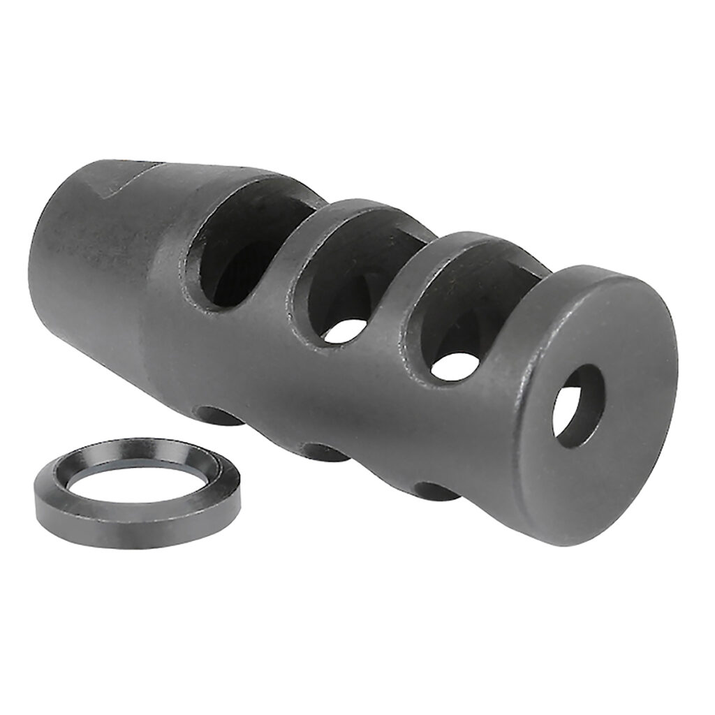 Midwest Industries Three Chamber Muzzle Brake - 1/2x28