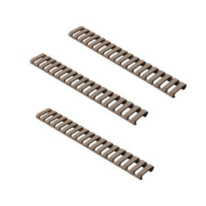 Picatinny Rail Covers by Magpul - 3 Pack - FDE