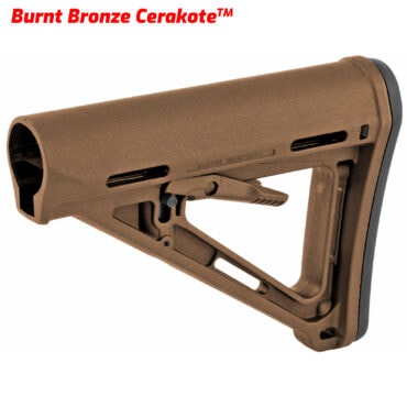 Magpul MOE Carbine Stock MAG400 with AT3 Burnt Bronze Cerakote