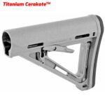 Titanium Cerakote Magpul Buttstock