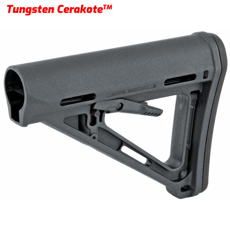 Tungsten Cerakote Magpul Buttstock