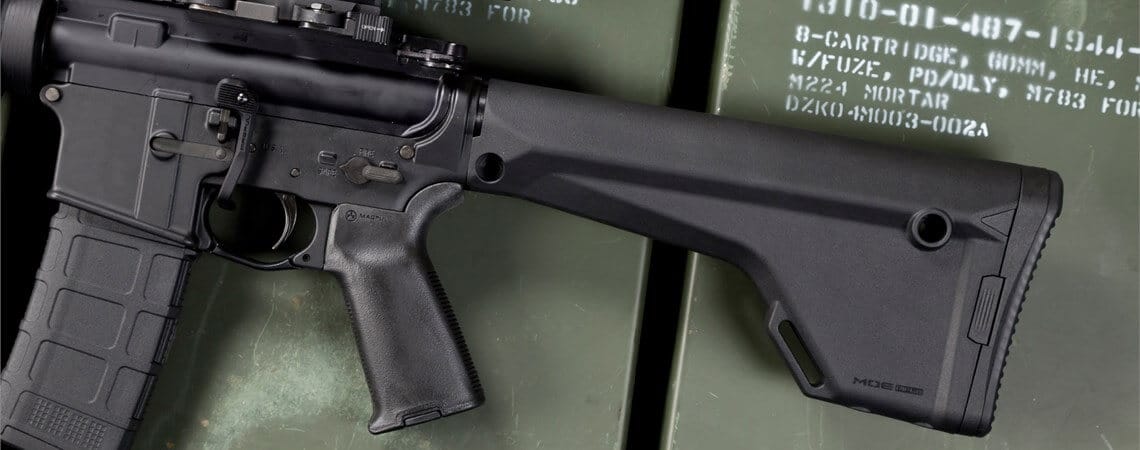Magpul MOE Fixed Rifle Stock - AR-15 - MAG404