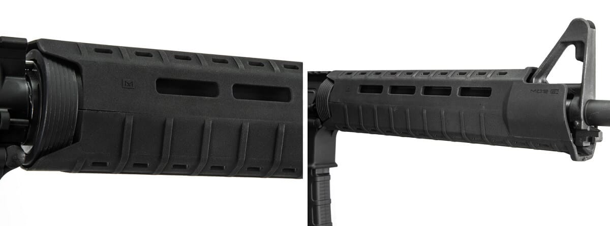 Magpul MOE Slim Line AR-15 Handguard - Mid Length - w/ M-LOK Slots - MAG551