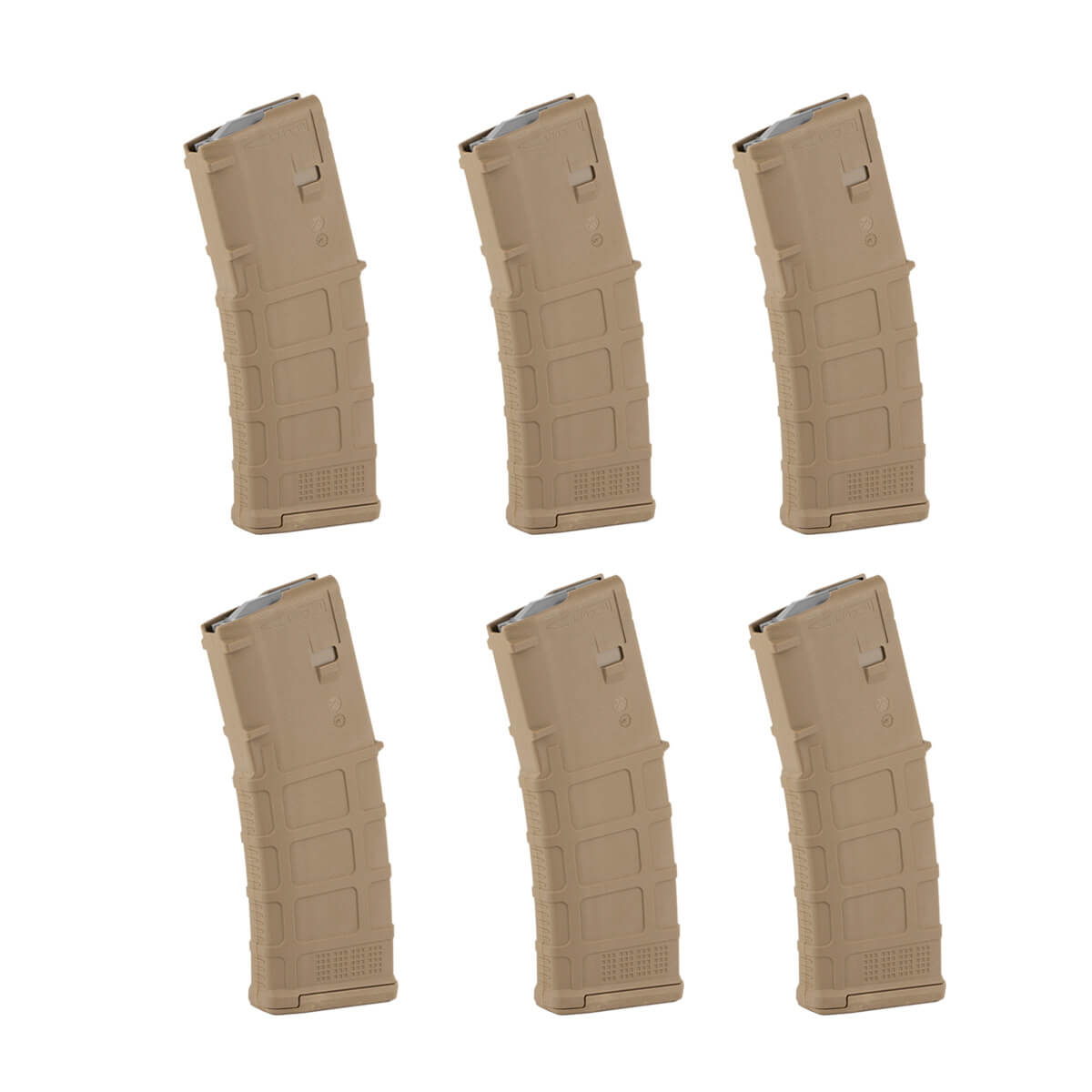 6 Pack Magpul PMAG M3 30 Round .223 / 5.56 NATO | AT3 Tactical