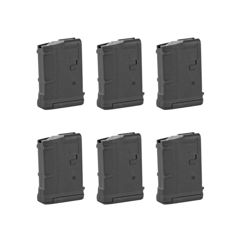 6-Pack - Magpul PMAG M3 10 Round Magazine .223 / 5.56 NATO Black