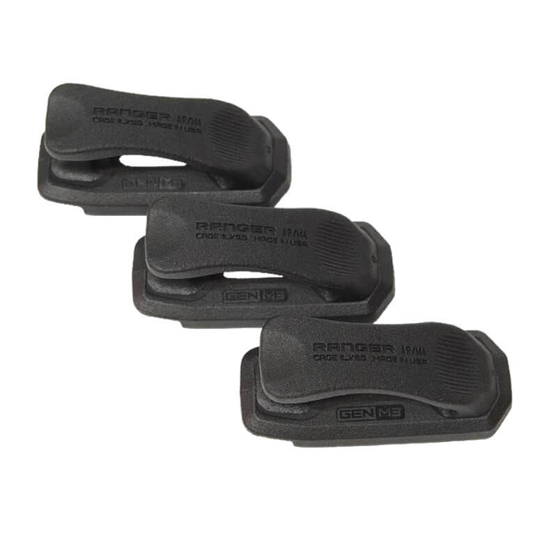 Magpul Ranger Plate Magazine Floorplate 3 pack Black PMAG M3 - .223 / 5.56 NATO - MAG561-BLK