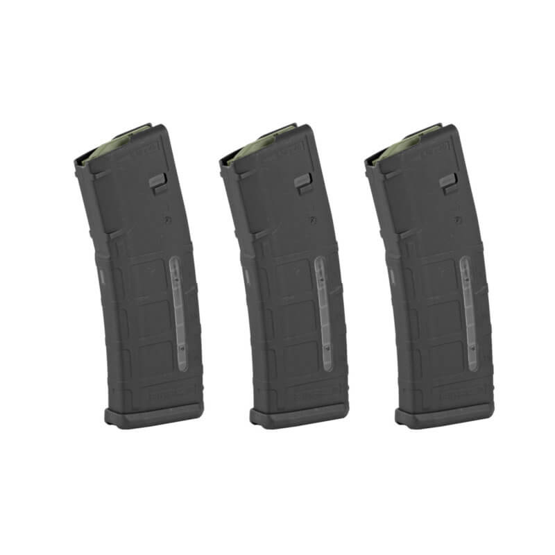 3-Pack - Magpul PMAG 30-Round M2 MOE Window Magazine - .223 / 5.56 NATO - MAG570 ...