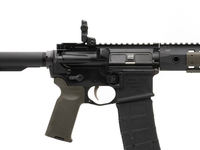 Tool Free Polymer Rear Sight