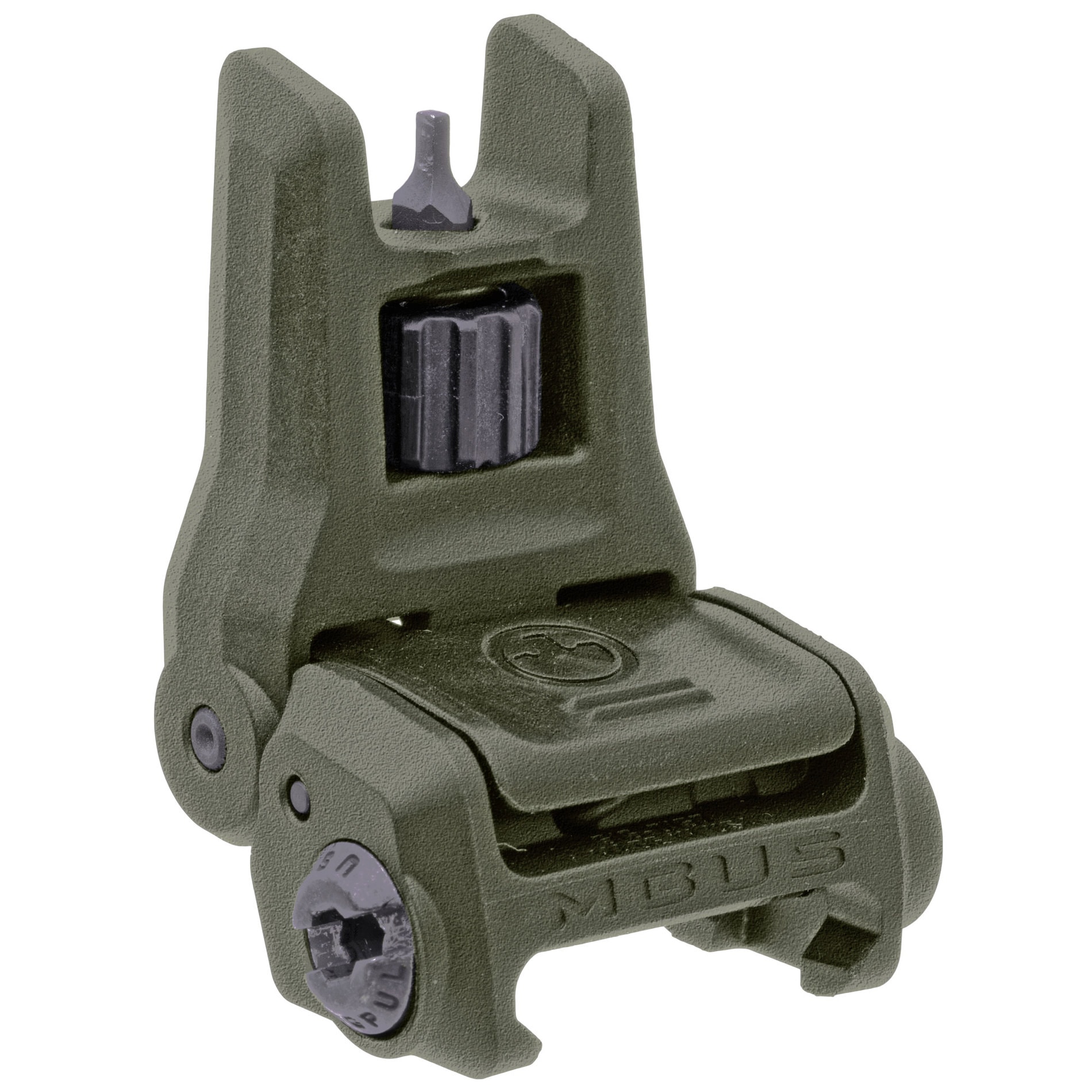 Unknown Magpul MBUS Gen 3 Front AR-15 Back-Up Sight - MAG1166 - OD Green (Color: OD Green)
