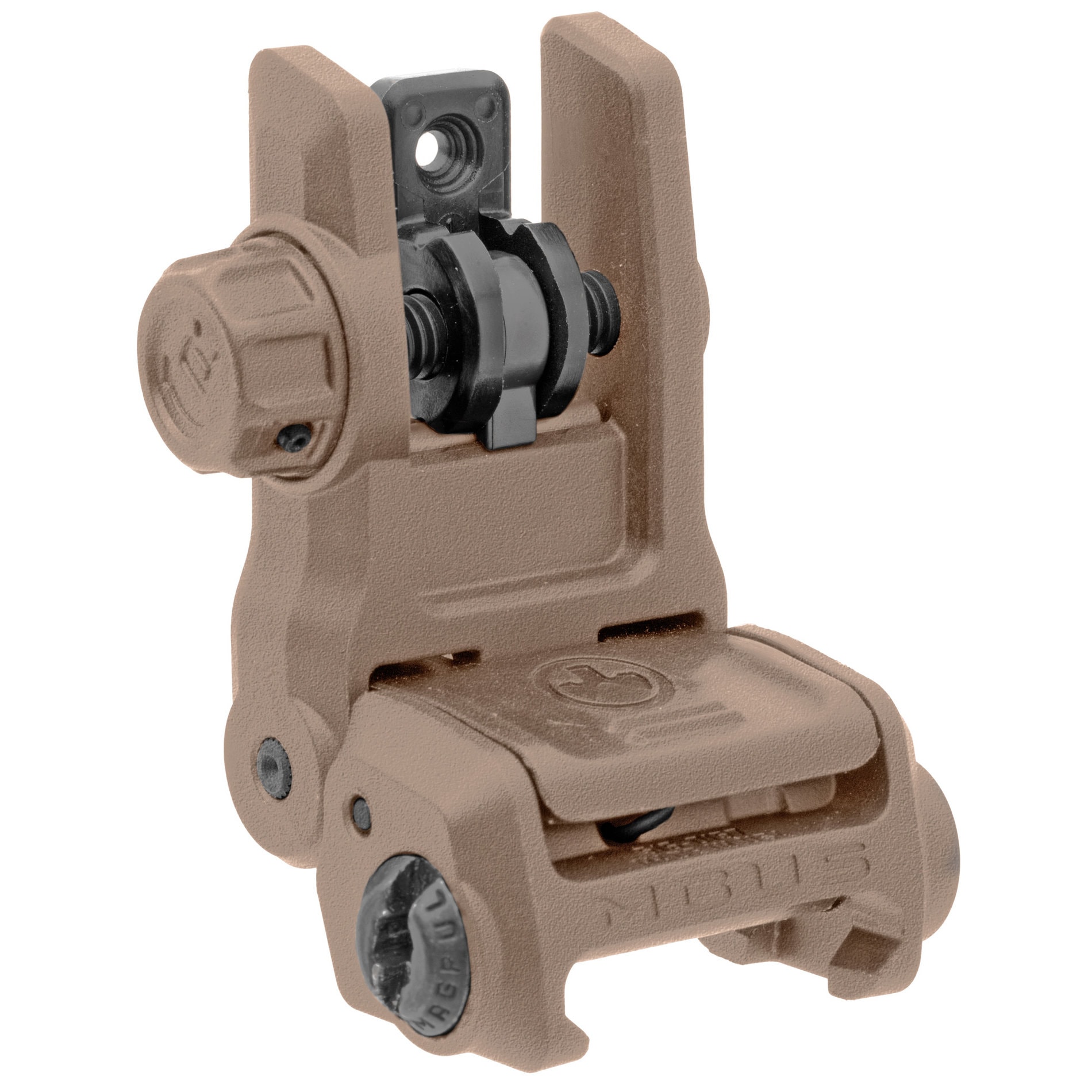 Unknown Magpul MBUS Gen 3 AR-15 Rear Back-Up Sight - MAG1167 - Flat Dark Earth (Color: Flat Dark Earth)
