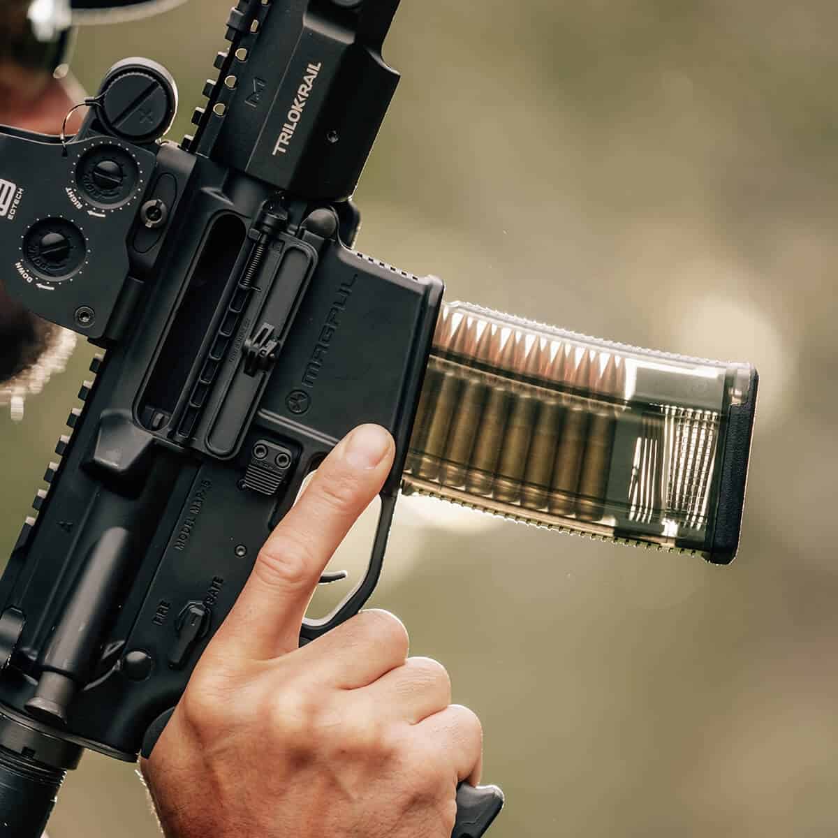 Magpul TMAG M3 30 Round Translucent OD Green - .223 / 5.56