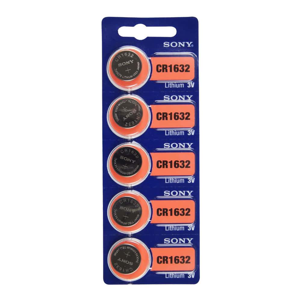 Unknown Murata CR1632 Battery - Multiple Quantities Available - 5-Pack (Quantity: 5-Pack)