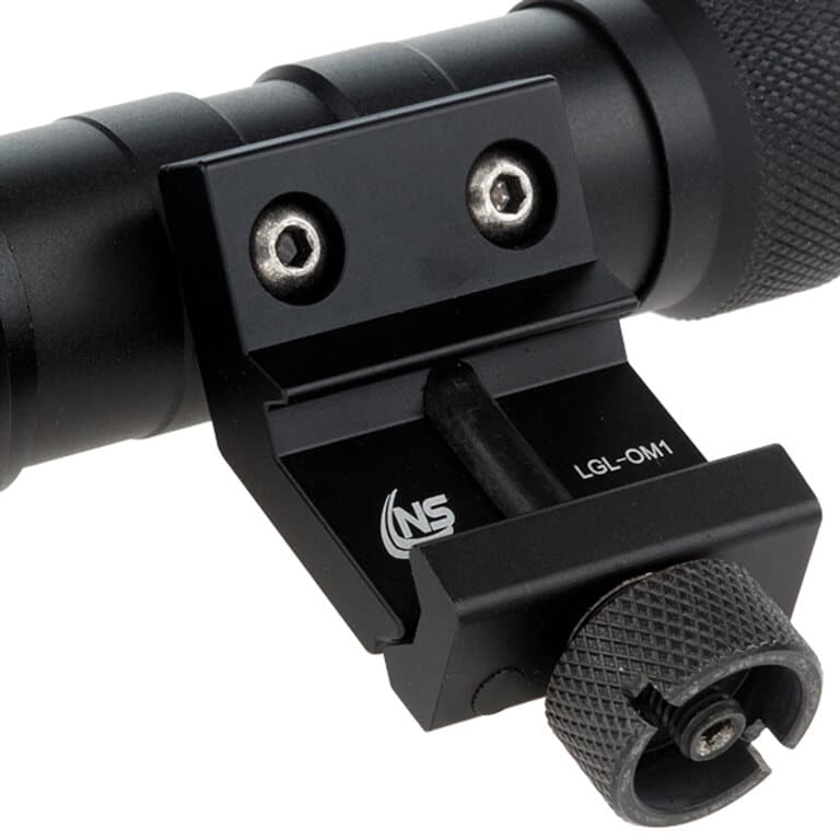 Nightstick LGL-170 Rechargeable Full-Size Long Gun Light Kit - 1500 Lumens - Black Anodized Aluminum