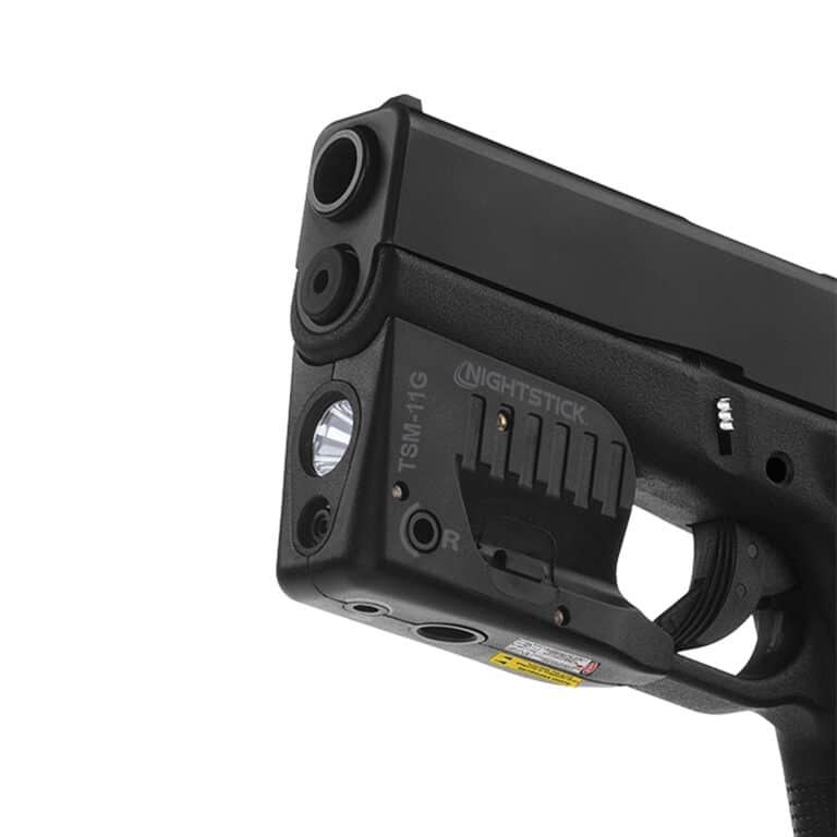 Nightstick TSM-11G Subcompact Weapon Light with Green Laser - Rechargeable - 150 Lumens